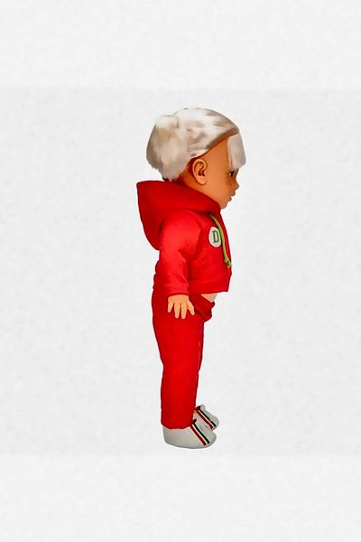 OMZ Nessiworld Tina Sporty Doll 45cm. Girl's Educational Toy Boy's Toys