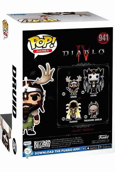 OMZ Pop Games Diablo 4 Druid Girls Educational Toy Boy Toys
