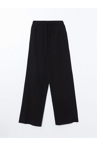 LC Waikiki Women's Linen Blended Pants with Elastic Waist