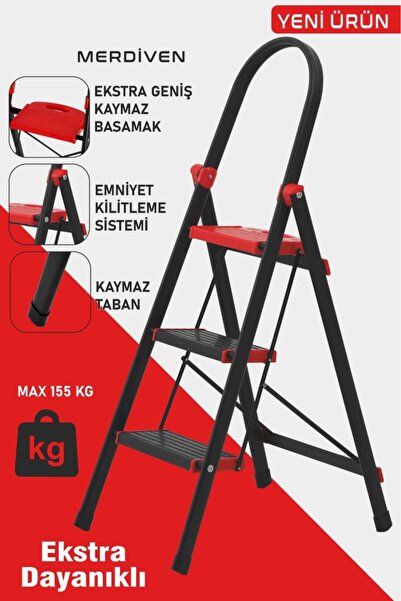 HARBINGER Devecioğlu 3 Basamaklı Star Geniş Basamaklı Merdiven