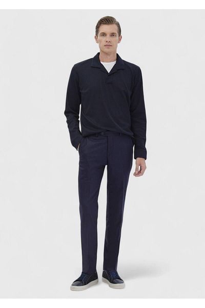 Ramsey Modern Fit-Hose aus klassischer Wollmischung