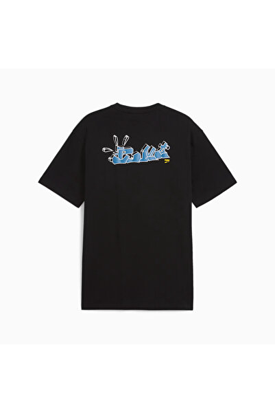 Puma Χαλαρωμένο γραφικό μπλουζάκι DOWNTOWN