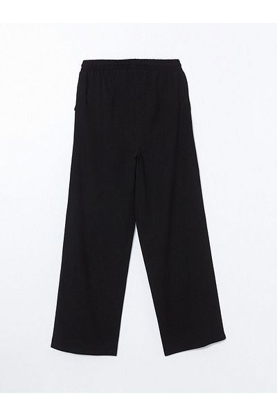 LC Waikiki Women's Linen Blended Pants with Elastic Waist