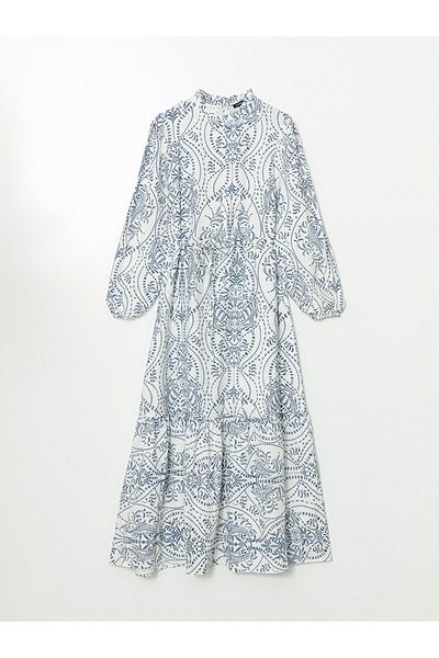 LC Waikiki Rochie de damă cu model cu guler vertical