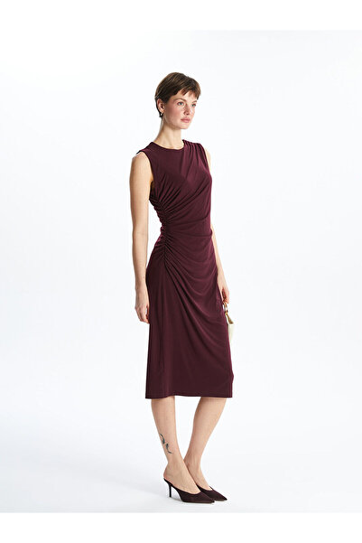 LC Waikiki Peak New Season Crew Neck Dress