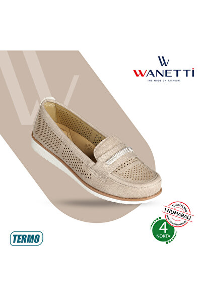 Wanetti WANETTI Γυναικεία Mother 4 Point Ορθοπεδικά Αντιιδρωτικά Αντιολισθητικά Ανατομική Σόλα Πέτρινα Παπούτσια Μπαλαρίνες