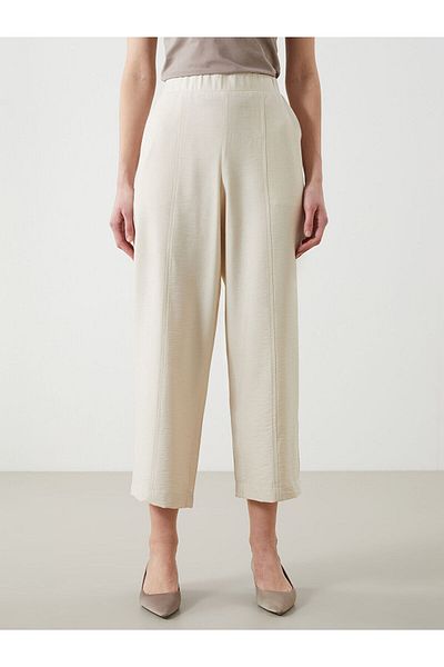 LC Waikiki Women's Trousers with Elastic Waist