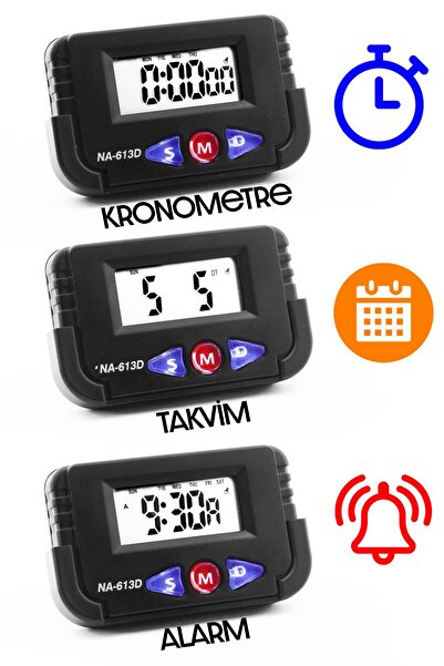 Telvesse ΣΕΤ 2 Βάσεις Τηλεφώνου Φοιτητικό Ρολόι Πτυσσόμενη Βάση Τηλεφώνου για Tablet με Χρονόμετρο Pomodoro