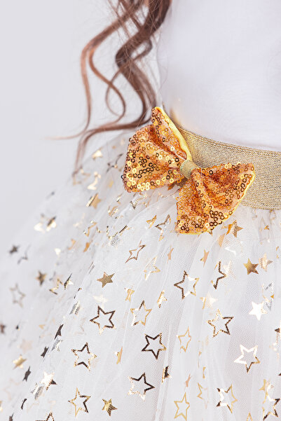 KT PERA BABY ЗОРЯНИЙ ПРИНТ 23 КВІТНЯ ПУХНАСТА СПІДНИЦЯ ДЛЯ ВЕЧІРКИ НА ДЕНЬ НАРОДЖЕННЯ