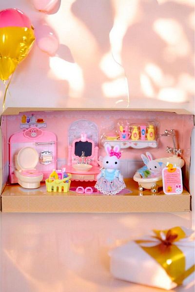 hak-iş oyuncak Mini Rabbit Family Large Bath Set