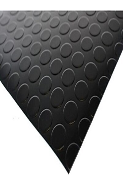 Ahsen Pvc Paralı Muşamba Zemin Döşemesi, Otomobil Tabanı SİYAH 100X100 CM.