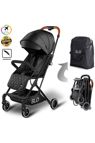TEKNUM Travel Lite Stroller-SLD by Teknum-Black
