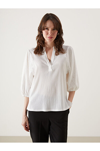 LC Waikiki Bluză de damă cu guler înalt de sezon nou - S5HQ55Z8