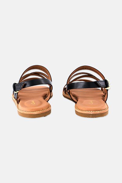 CLARKS Women Standard Karsea Sun Adjustable Sandals, Black Combo