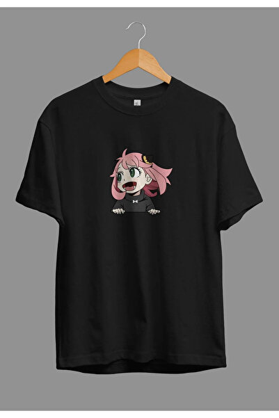 Wish BF Tricou Oversize Spy X Family Anya Forger Anime Personaj imprimat cu d...