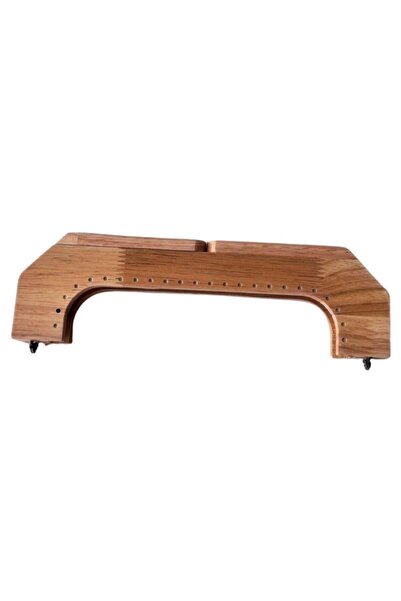 angel çanta aksesuar Angel Çanta Aksesuar 25 Cm  Açık Renk Dikmeli Ahşap Burs