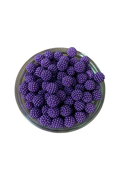 312 KONSEPT 14 ml mărgele de mure de culoare violet importate 50 grame 52 buc...