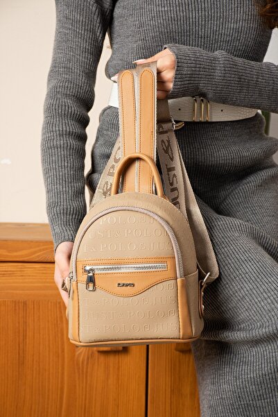 Just Polo Justpolo Women's Backpack Size: Length:23 cm Width: 20 cm Tyc00Et4112