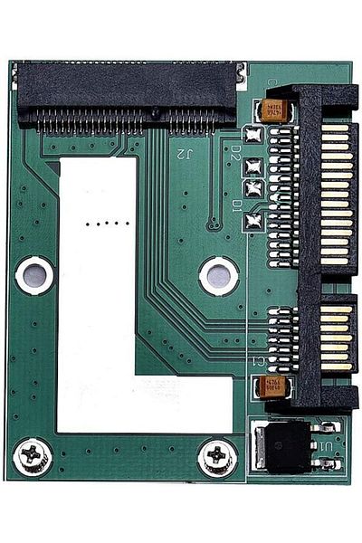 STOREMAX Bystoreby 5137 Msata (Mini Sata) Ssd to Sata Converter Converter Adapter Newdesing 646268