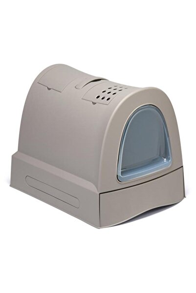 Genel Markalar Imac Zuma Çekmeceli Kapalı Kedi Tuvaleti Gri 40x56x42.5 Cm