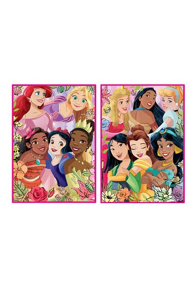 EDUCA Children's Puzzle 2X500 Pieces Disney Princess 19253