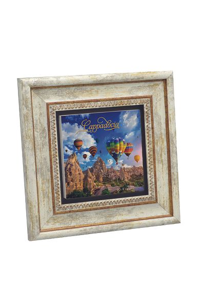 Sadrazam Pictură cu piatră naturală imprimată Cappadocia 20x20 Krt-157