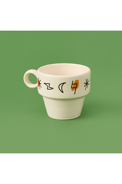 PALTO TASARIM Palto Design Lucky 2-Pack Espresso Cup - Color - 90 ml