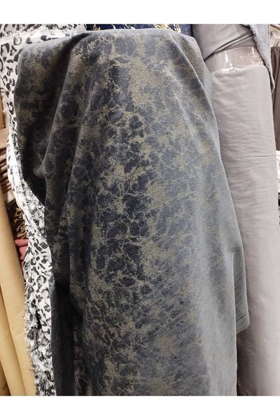 Erciyes home 1. Quality Gold Leafy Nubuck Stylish Upholstery Fabric