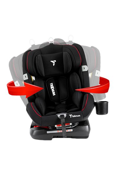 TEKNUM Teknum Evolve 360 Car Seat 0 - 12yrs Black