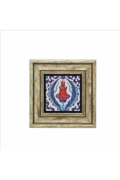 Sadrazam Moscheea Rustempaşa Placi Model Pictură din piatră naturală imprimată 20x20 Kd-34