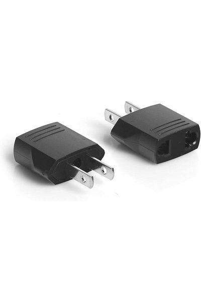 STOREMAX Bystoreby American to Turkish Socket Converter Adapter Newdesing 646268