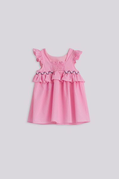 Lia Lea Bg Store فستان وردي للفتيات الصغيرات