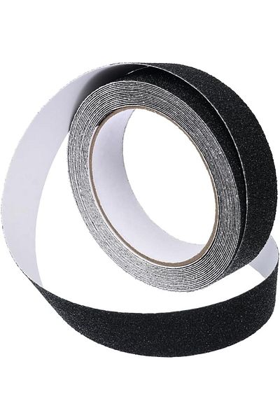 STOREMAX Sellbuystore Lr-Kyb003-25 Black Stair and Floor Anti-Slip Tape 2.5 cm X 25 Meters 1053513