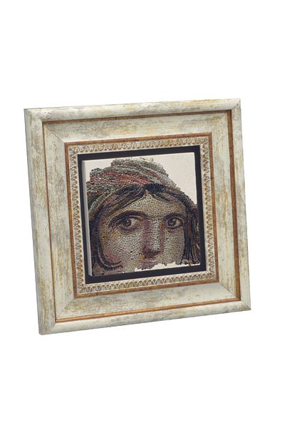 Sadrazam Pictură din piatră naturală imprimată cu mozaic țigănesc 20x20 Krt-146