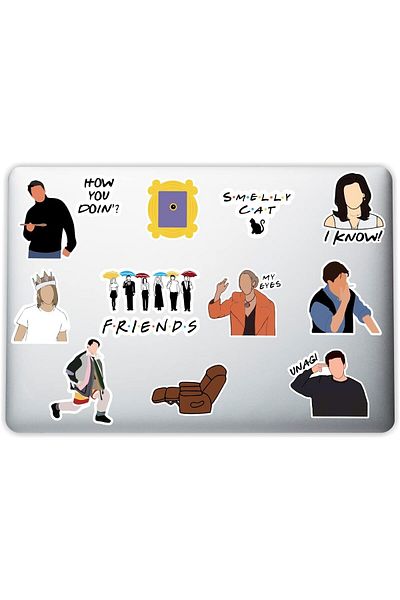 STOREMAX Lvnmblya Accessory Friends Laptop Notebook Tablet Phone Sticker Set 001 Shop Deesing 224120