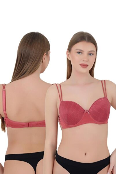 Merry Secret's Γυναικείο σουτιέν Light C Cup - Με Underwire και Δαντέλα χωρίς...