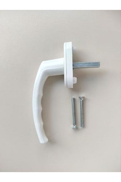 MCreative Pimapen Window Handle Balcony Sliding Door Handle (2, White)