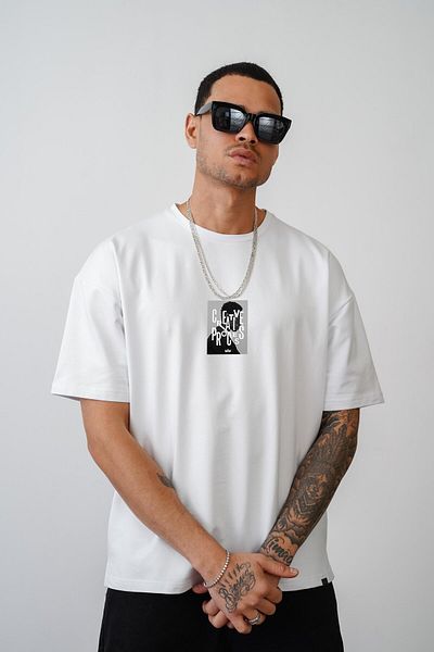 king brich Μπλουζάκι Unisex με δημιουργικό τυπωμένο καλούπι Oversize