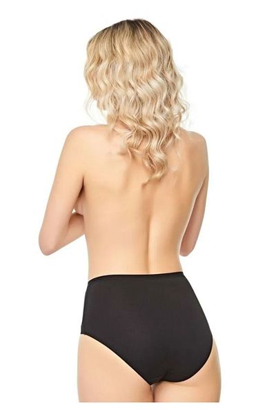 Belinay Μαύρα γυναικεία εσώρουχα - 45% Modal, 40% Polyamide, 15% Elastane, Οικονομική συσκευασία 4