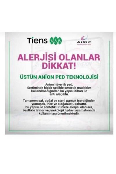 melik's Günlük Ped Hijyenik Ped Normal Kullanım 3 Adet Set