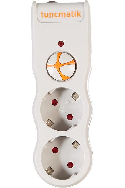 STOREMAX Bystoreby Tsk5080 Current Protective Sockets, White, 2 Pack 525 Joule Newdesing 646268