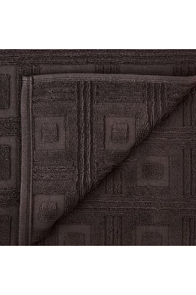 Evidea Soft Premium Kybele Face Towel - Black - 45X65 cm