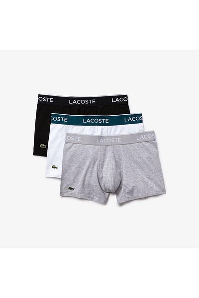 Lacoste Μπόξερ 3 τεμαχίων ανδρών 5h3389-nua