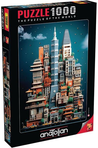 STOREMAX E Puzzle - Taipei / 1000 Pieces # 1187