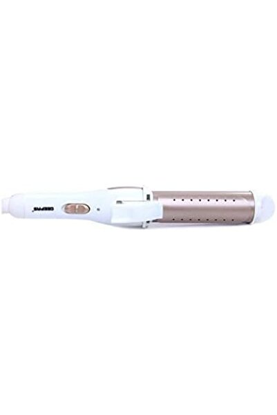 Geepas GH8686 2-in-1 Wet & Dry Hair Curler & Straightener, 360 Swivel Cord, Multi-Style