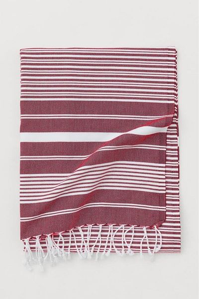 STOREMAX Mrttnca Peshtemal 100% Cotton Bath Towel Claret Red Trndymrt 1087243
