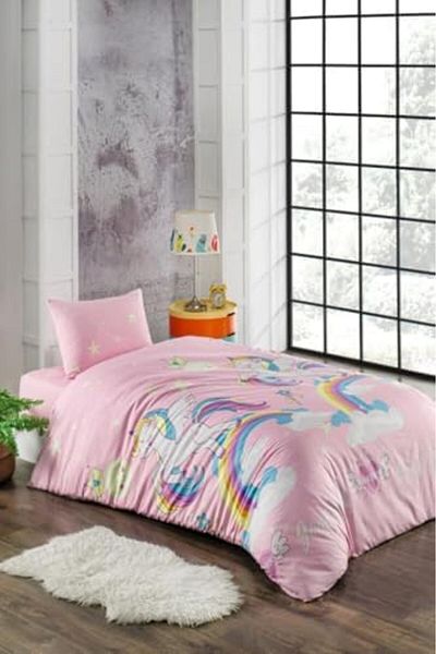 STOREMAX Jvnnshop Unicorn Single Duvet Cover Set 646268
