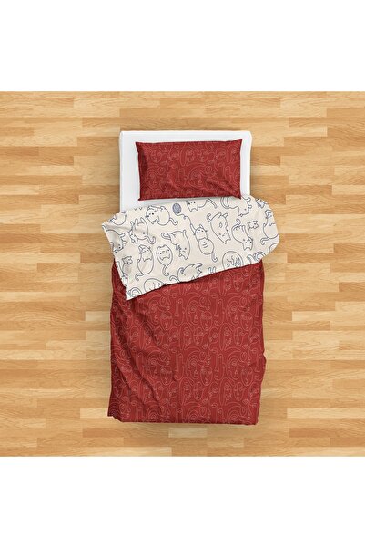 The Lucid Lab Womens and Cats Çift Taraflı Nevresim Takımı - 160 cm x 220 cm