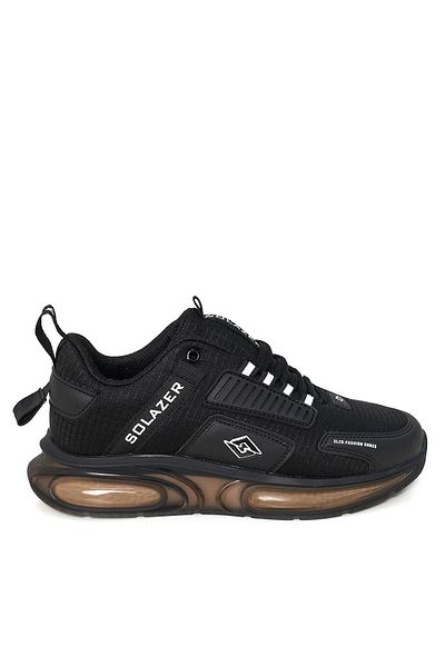 SOLAZER Pantofi negru galben pentru bărbați - pantofi sport casual 025