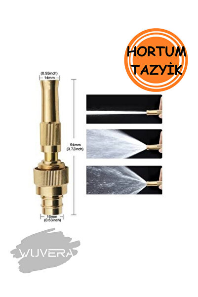 WUVERA Musluk Ucu ve Hortum Tazyik Bağlantı Aparatı – Yüksek Basınçlı Su İçin İdeal